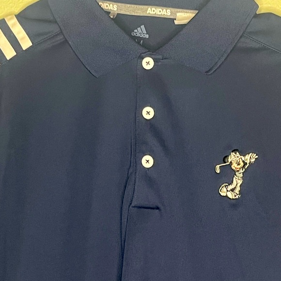 Adidas Golf Polo with Disney's Mickey Logo - Picture 2 of 2